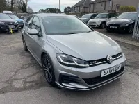 Used VW Golf VII GTD 184 HP (135 kW) 2018 Silver Hatchback