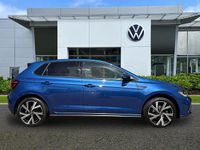 Used VW Polo R-line 110 HP (80 kW) 2022 Blue Hatchback