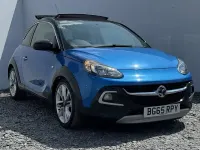 Used Vauxhall Adam Rocks 70 HP (51 kW) 2015 Blue Hatchback