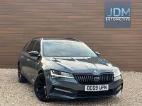 Used Skoda Superb SportlinePlus 2019 Grey Estate