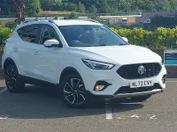 Used MG ZS Exclusive 106 HP (77 kW) 2023 White SUV