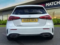 Used Mercedes A200 AMG line 2019 White Hatchback