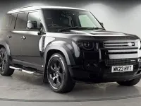 Used Land Rover Defender HSE Dynamic 404 HP (297 kW) 2023 Santorini black SUV