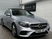 Used Mercedes E220 AMG Line Premium Plus 2016 Silver Sedan