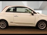 Used Fiat 500C Lounge 2013 White Cabriolet