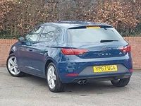 Used Seat Leon FR 125 HP (91 kW) 2017 Blue Hatchback