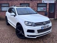 Used VW Touareg R-line 2014 White SUV