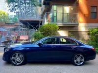 Used Mercedes E220 AMG line 2017 Blue Sedan