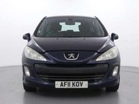 Begagnad Peugeot 308 S 2011 Blå Halvkombi