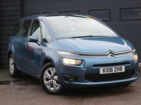 Usado Citroën Grand C4 Picasso PureTech 2016 Azul Monovolume
