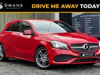 Used Mercedes A180 AMG line 2017 Red Hatchback