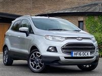Usado Ford Ecosport Titanium 125 HP (91 kW) 2016 Prateado SUV