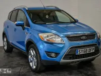 Usado Ford Kuga Zetec 136 HP (100 kW) 2009 Azul SUV