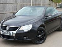 Used VW Eos Sportline 2006 Black Cabriolet