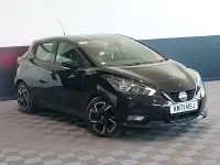 Used Nissan Micra Acenta 92 HP (67 kW) 2021 Black Hatchback
