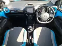 Used Toyota Aygo X-cite 68 HP (50 kW) 2016 Blue Hatchback