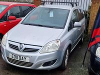 Used Vauxhall Zafira Design Edition 2011 Silver MPV