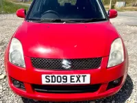 Used Suzuki Swift GLX 101 HP (74 kW) 2009 Red Hatchback
