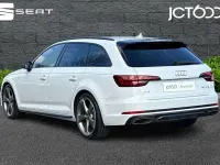 Used Audi A4 Black Edition 147 HP (108 kW) 2019 White Estate