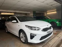 Used Kia Ceed Sportswagon 114 HP (83 kW) 2019 White Estate