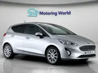 Używany Ford Fiesta Titanium 95 KM (69 kW) 2021 Srebrny Hatchback