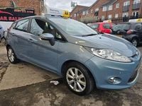 Used Ford Fiesta Zetec 96 HP (70 kW) 2009 Blue Hatchback