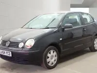 Used VW Polo 75 HP (55 kW) 2004 Black Hatchback