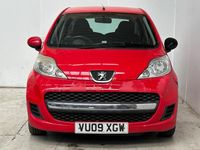 Begagnad Peugeot 107 2009 Röd Halvkombi