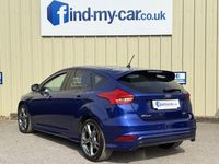 Used Ford Focus ST-Line X 140 HP (102 kW) 2018 Blue Hatchback