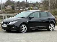Used Seat Ibiza 105 HP (77 kW) 2011 Black Hatchback