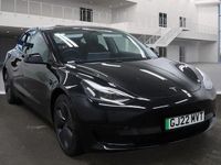 Used Tesla Model 3 Standard Range 52 kW (72 HP) 2022 Black Sedan