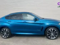 Used BMW X6 M Sport 258 HP (189 kW) 2018 Blue SUV
