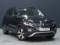 Used VW T-Cross Black Edition 110 HP (80 kW) 2023 Black SUV