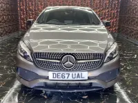 Used Mercedes A200 AMG Line Premium 136 HP (100 kW) 2017 Grey Hatchback