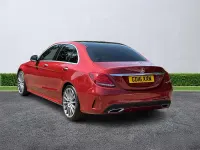 Used Mercedes C200 AMG Line Premium 2016 Red Sedan