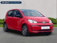Begagnad VW up! Black Edition 65 HK (47 kW) 2022 Röd Halvkombi