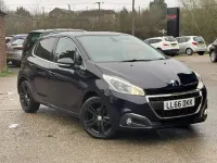 Used Peugeot 208 GT-line 110 HP (80 kW) 2016 Blue Hatchback