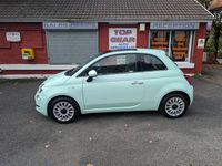 Used Fiat 500 Lounge 69 HP (50 kW) 2018 Green Hatchback
