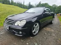 Begagnad Mercedes CLK280 2009 Svart Cab