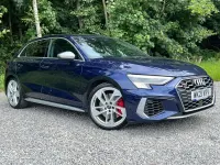 Used Audi S3 Sportback Comfort 310 HP (228 kW) 2021 Blue Hatchback