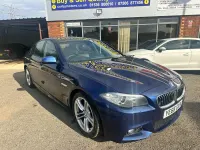 Used BMW 520 M Sport 190 HP (139 kW) 2016 Blue Sedan