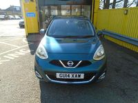 Used Nissan Micra Acenta 80 HP (58 kW) 2014 Blue Hatchback