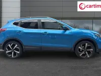 Used Nissan Qashqai Tekna 110 HP (80 kW) 2018 Blue SUV