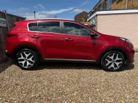 Used Kia Sportage GT-Line 134 HP (98 kW) 2016 Red SUV