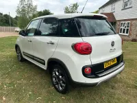 Used Fiat 500L Trekking 85 HP (62 kW) 2013 White MPV