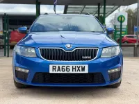 Used Skoda Octavia vRS 184 HP (135 kW) 2016 Blue Estate
