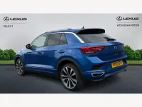 Used VW T-Roc R-line 150 HP (110 kW) 2021 Blue SUV