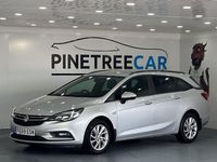 Used Vauxhall Astra Design Edition 136 HP (100 kW) 2019 Silver Estate