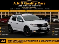 Used Dacia Sandero Lauréate 90 HP (66 kW) 2015 White Hatchback