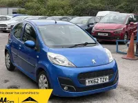 Used Peugeot 107 Active 68 HP (50 kW) 2013 Blue Hatchback
